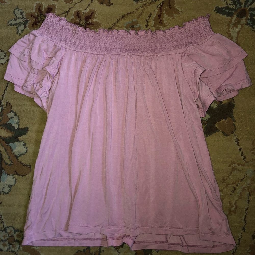 Off the shoulder shirt